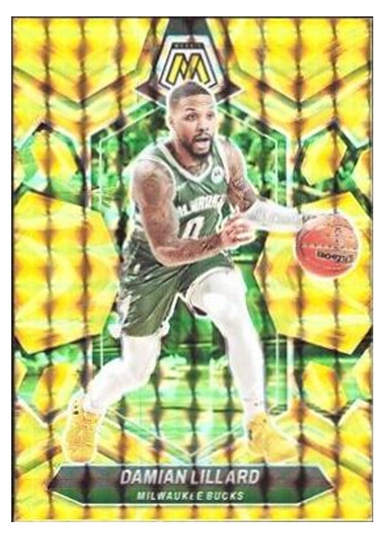 2023-24 Panini Mosaic Base Set Damian Lillard #109 card