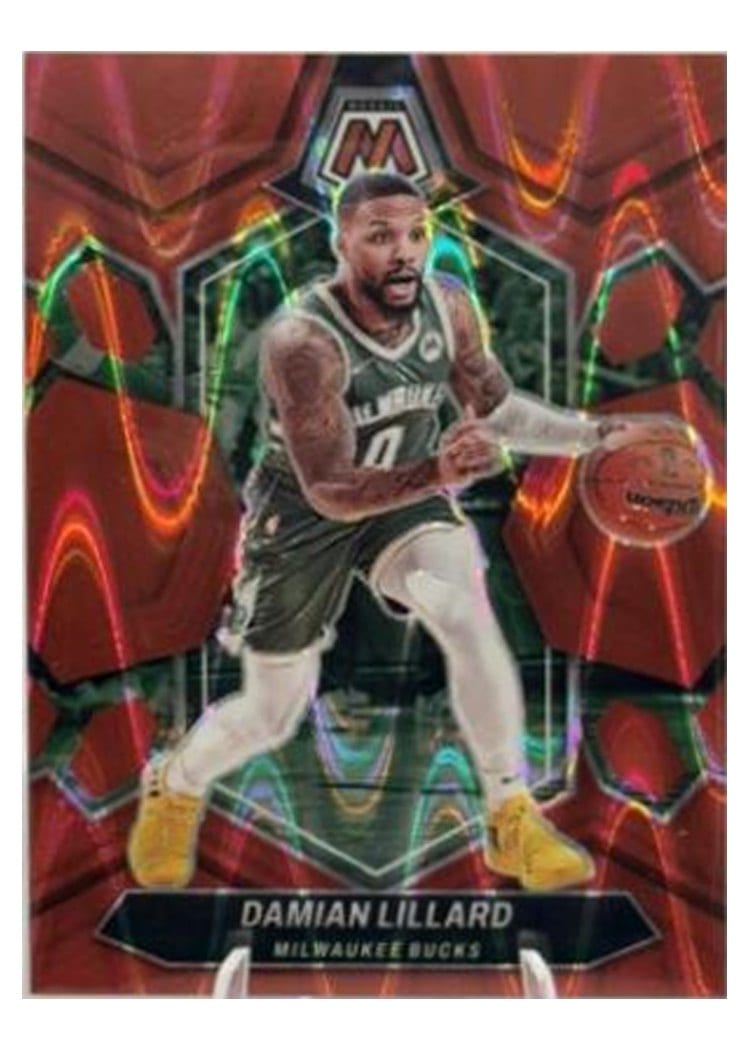 2023-24 Panini Mosaic Base Set Damian Lillard #109 card