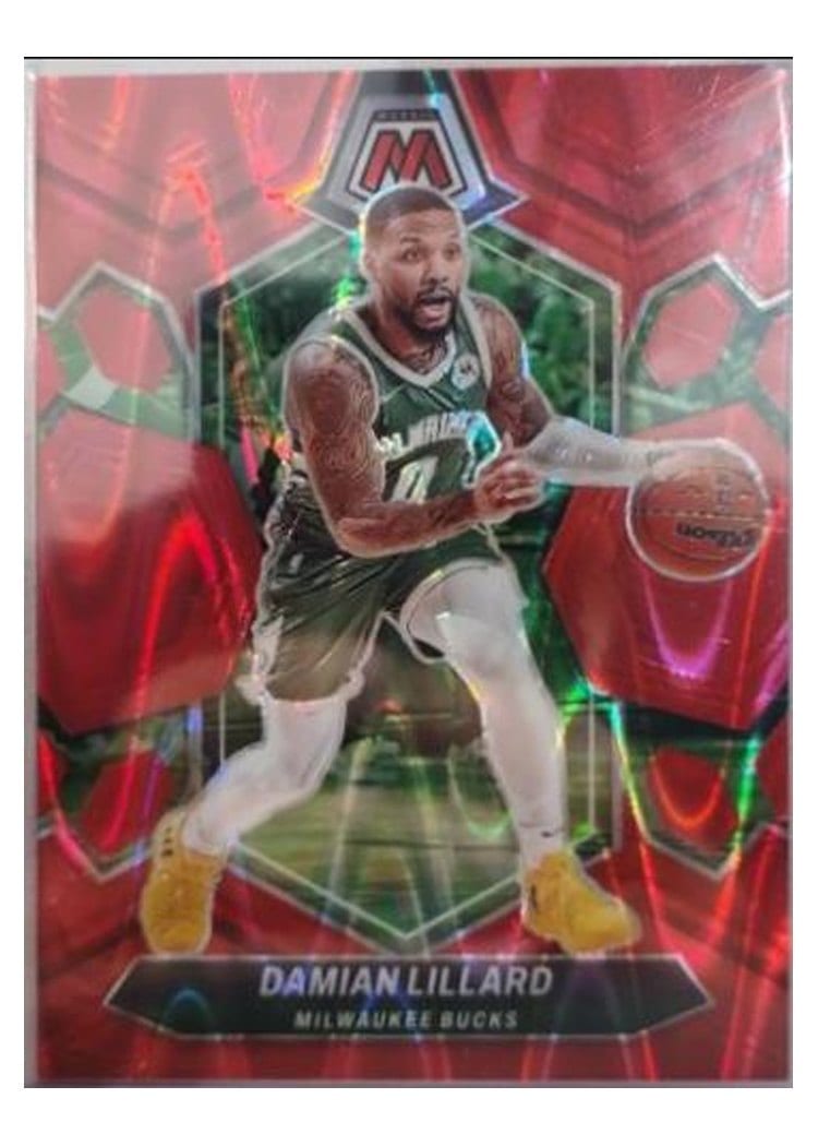 2023-24 Panini Mosaic Base Set Damian Lillard #109 card