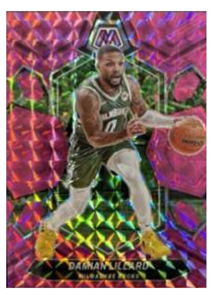 2023-24 Panini Mosaic Base Set Damian Lillard #109 card