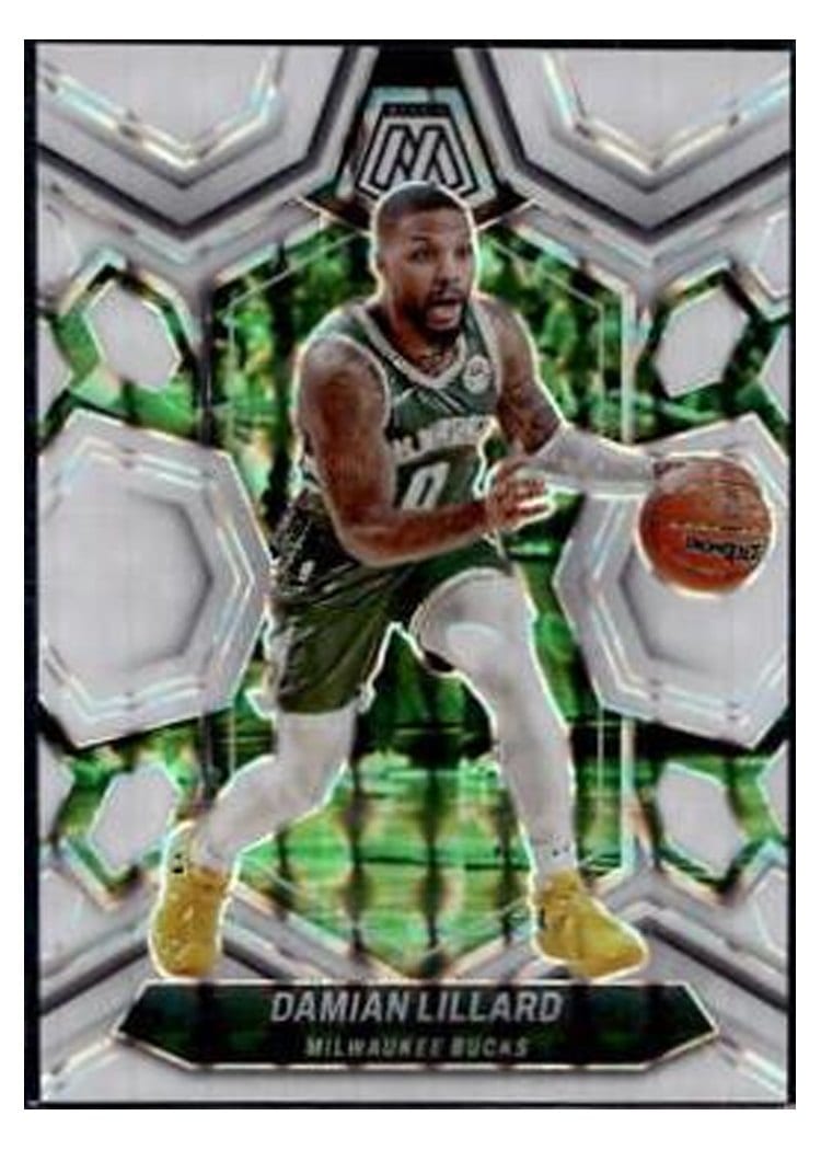2023-24 Panini Mosaic Base Set Damian Lillard #109 card