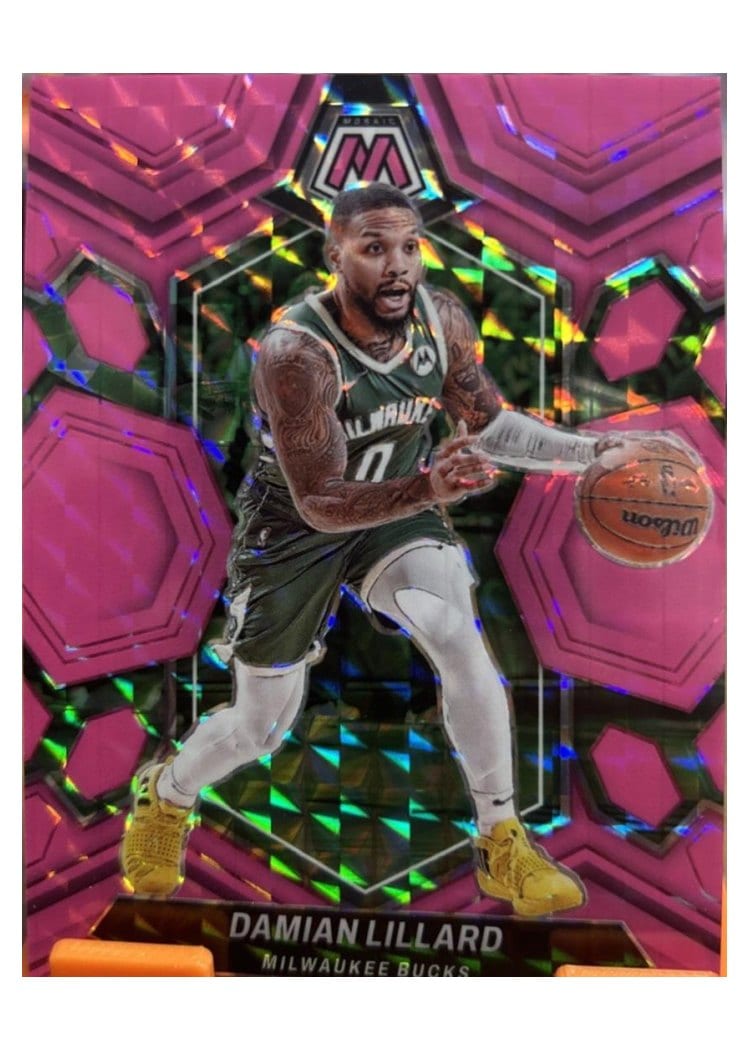 2023-24 Panini Mosaic Base Set Damian Lillard #109 card