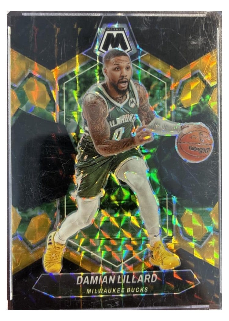 2023-24 Panini Mosaic Base Set Damian Lillard #109 card