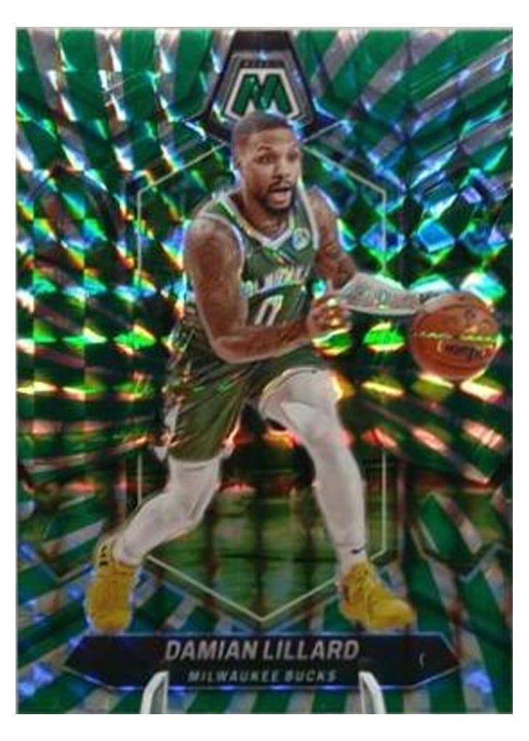 2023-24 Panini Mosaic Base Set Damian Lillard #109 card