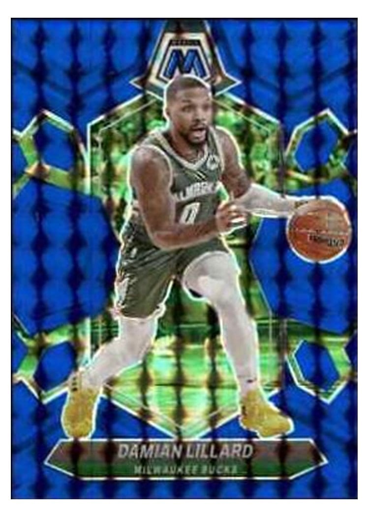 2023-24 Panini Mosaic Base Set Damian Lillard #109 card