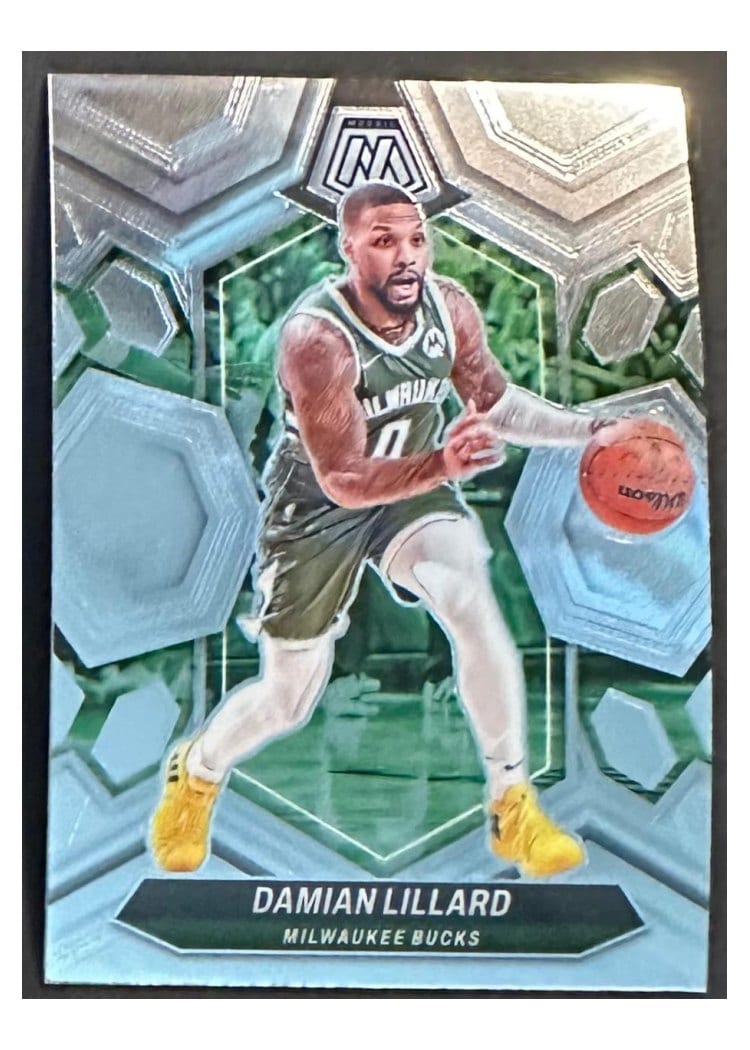 2023-24 Panini Mosaic Base Set Damian Lillard #109 card