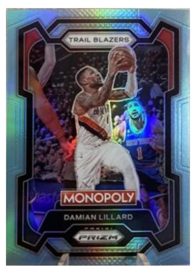 2023-24 Panini Prizm Base Set Damian Lillard #35 card