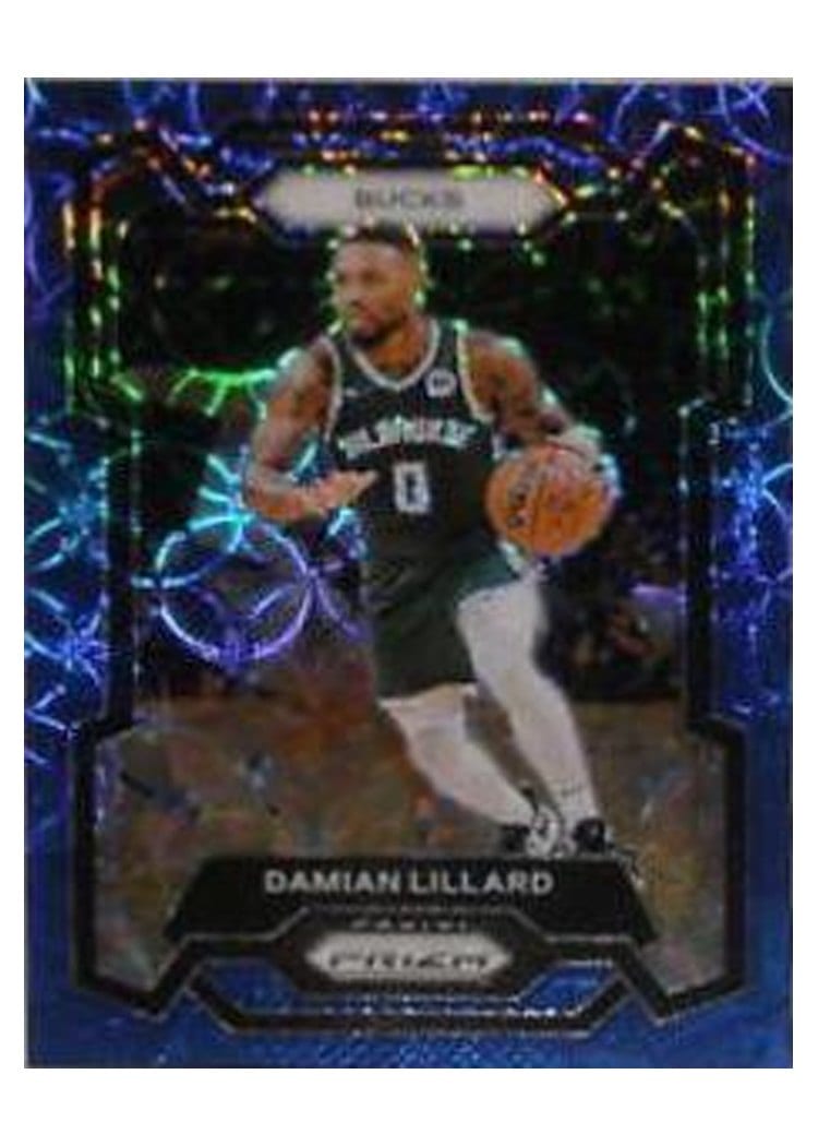 2023-24 Panini Prizm Base Set Damian Lillard #35 card