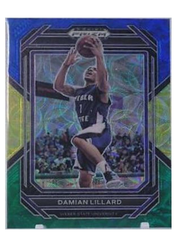2023-24 Panini Prizm Base Set Damian Lillard #35 card