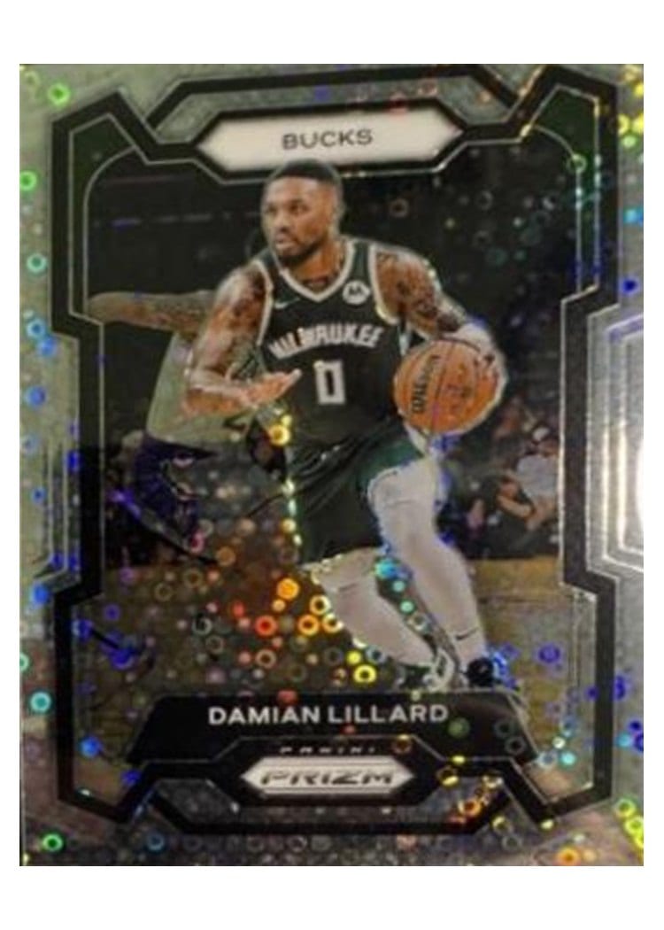 2023-24 Panini Prizm Base Set Damian Lillard #35 card