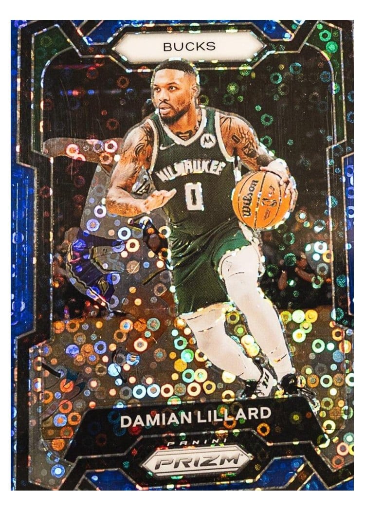 2023-24 Panini Prizm Base Set Damian Lillard #35 card