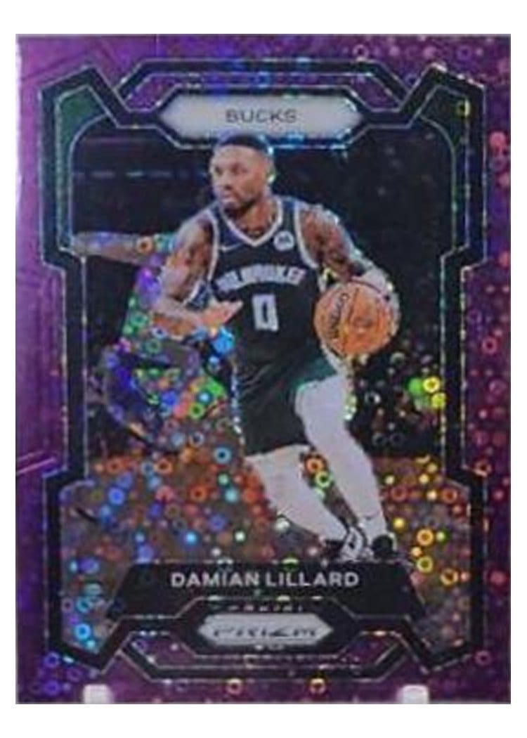 2023-24 Panini Prizm Base Set Damian Lillard #35 card