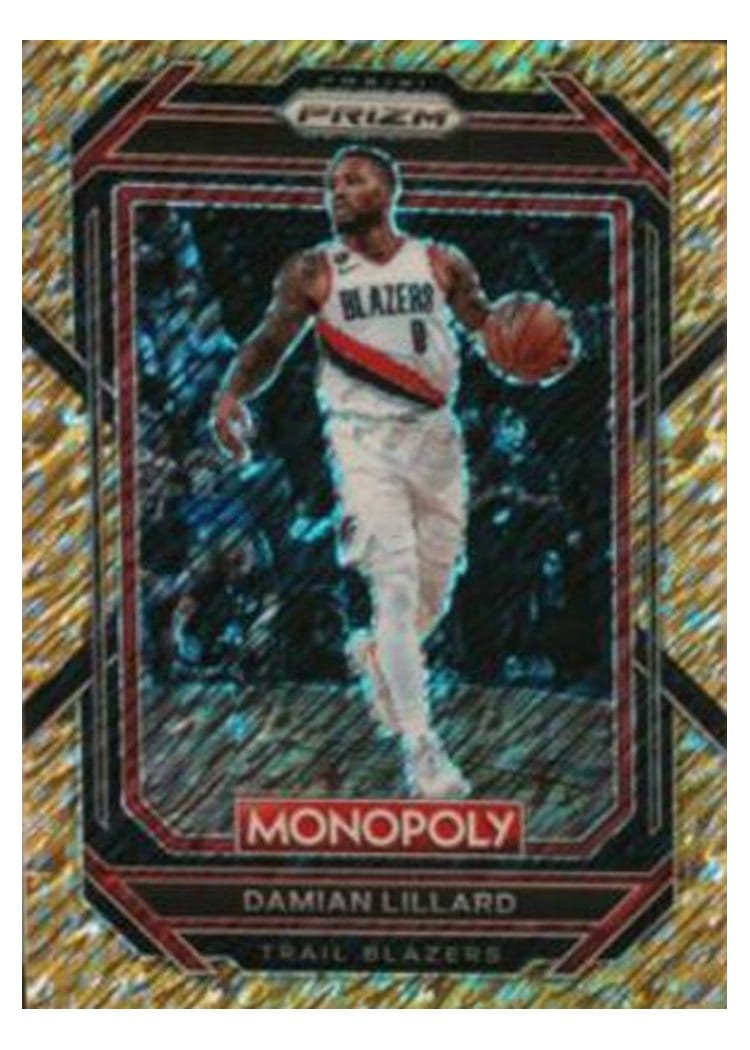 2023-24 Panini Prizm Base Set Damian Lillard #35 card
