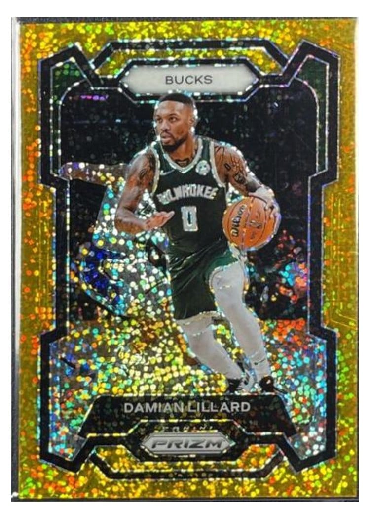 2023-24 Panini Prizm Base Set Damian Lillard #35 card