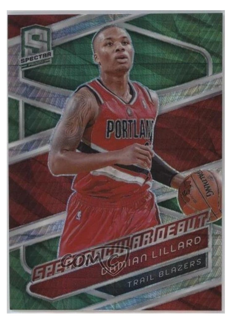 2023-24 Panini Spectra Base Set Damian Lillard #176 card