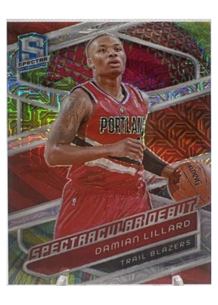 2023-24 Panini Spectra Base Set Damian Lillard #176 card