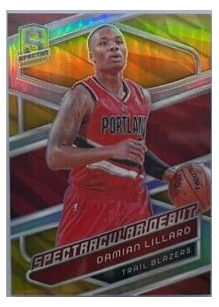 2023-24 Panini Spectra Base Set Damian Lillard #176 card