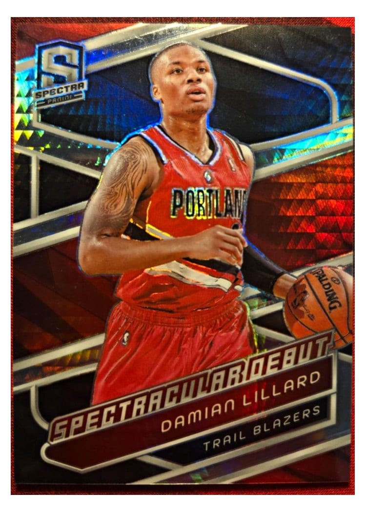 2023-24 Panini Spectra Base Set Damian Lillard #176 card