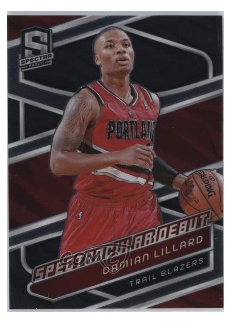 2023-24 Panini Spectra Base Set Damian Lillard #176 card