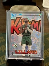2023 Panini Crown Royale Kaboom Damian Lillard #18 card
