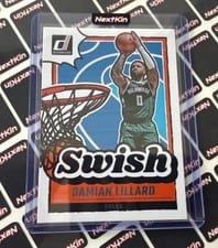 2024-25 Donruss Swish Damian Lillard #12 card