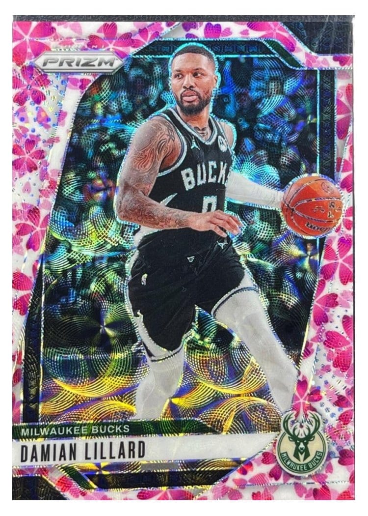2024-25 Panini Prizm Base Set Damian Lillard #90 card