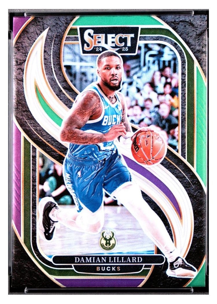 2024-25 Panini Select Base Set Damian Lillard #145 card