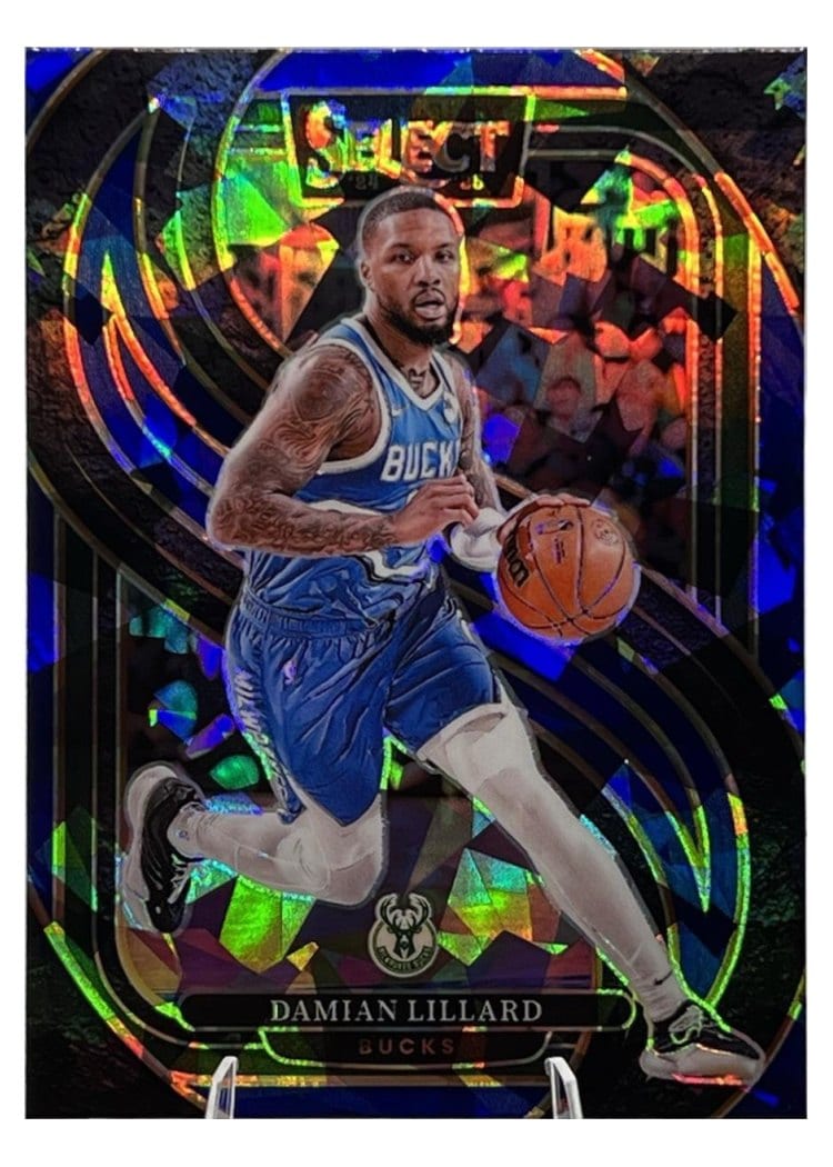2024-25 Panini Select Base Set Damian Lillard #145 card