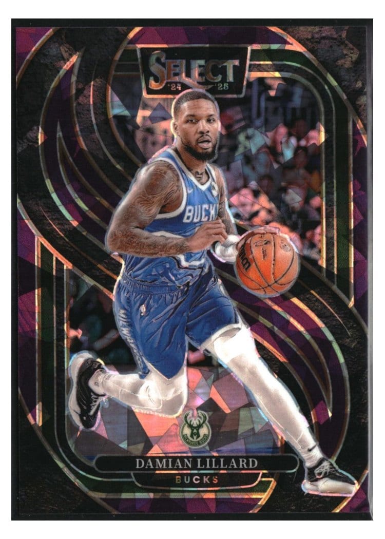 2024-25 Panini Select Base Set Damian Lillard #145 card