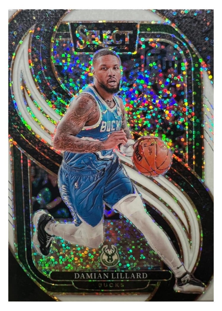 2024-25 Panini Select Base Set Damian Lillard #145 card