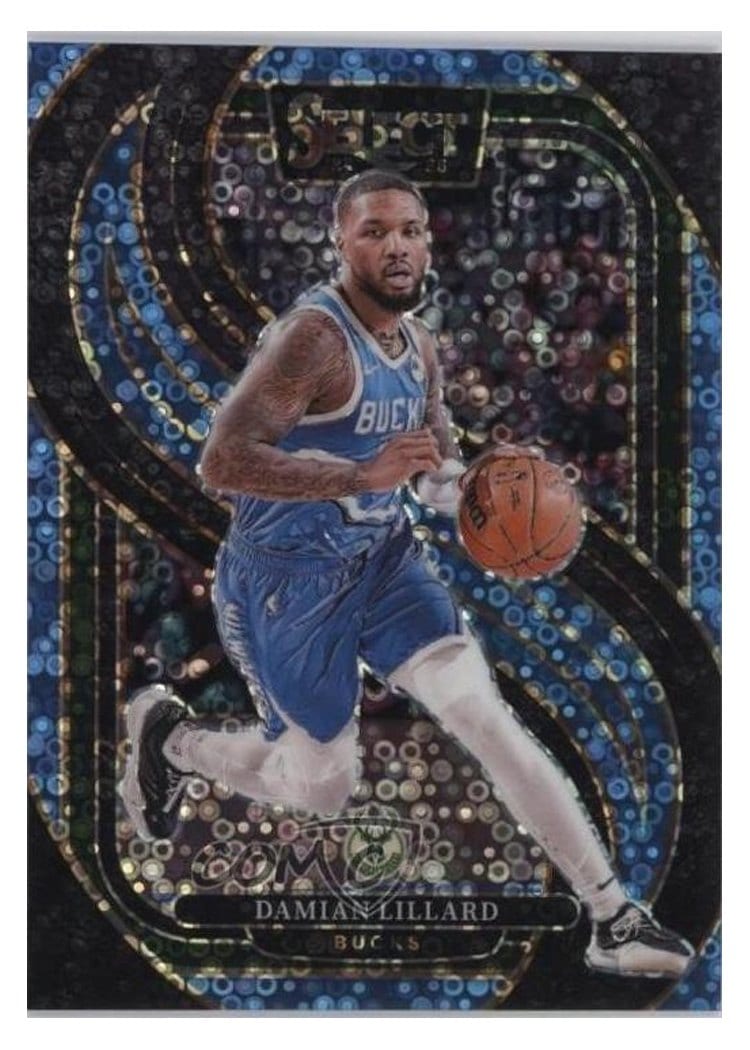 2024-25 Panini Select Base Set Damian Lillard #145 card