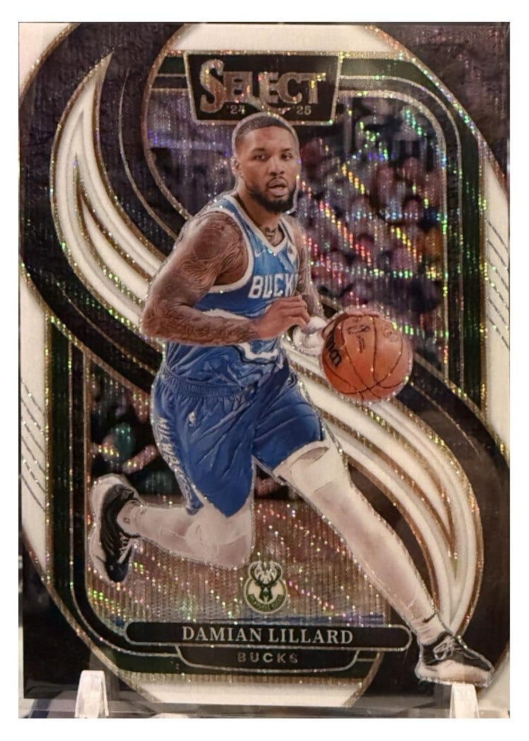 2024-25 Panini Select Base Set Damian Lillard #145 card