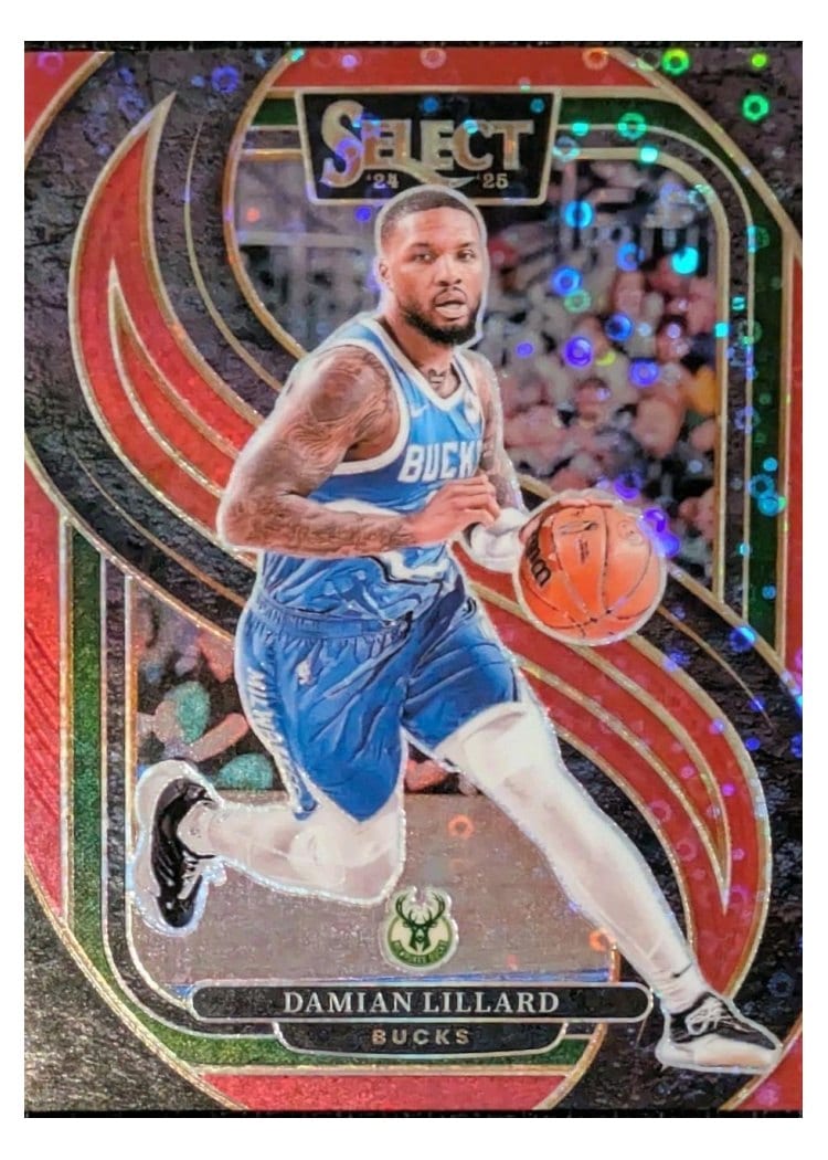 2024-25 Panini Select Base Set Damian Lillard #145 card