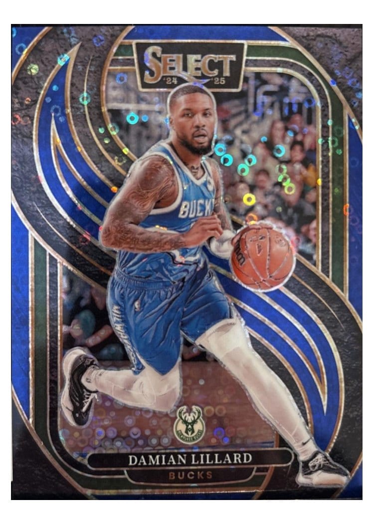 2024-25 Panini Select Base Set Damian Lillard #145 card