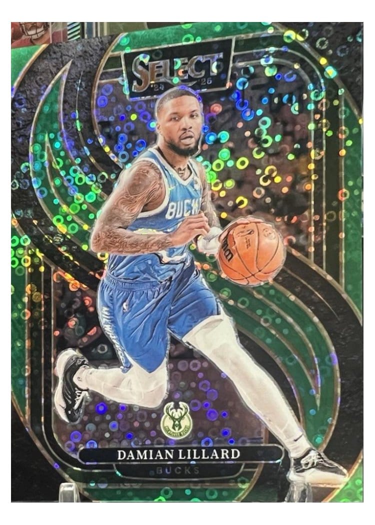 2024-25 Panini Select Base Set Damian Lillard #145 card