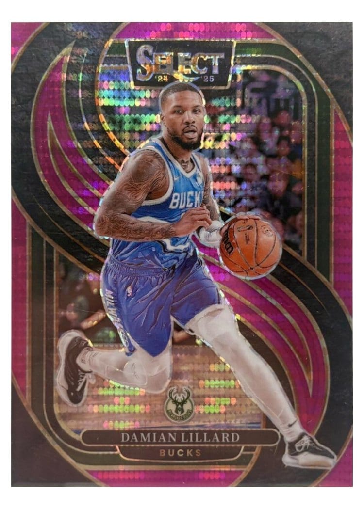 2024-25 Panini Select Base Set Damian Lillard #145 card
