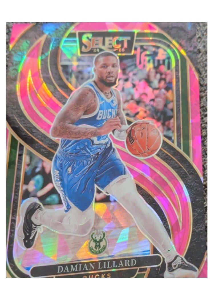 2024-25 Panini Select Base Set Damian Lillard #145 card