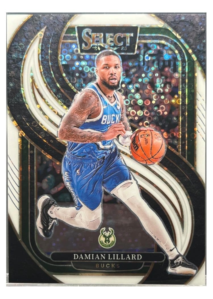 2024-25 Panini Select Base Set Damian Lillard #145 card