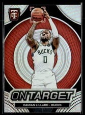 Damian Lillard 2024-25 Panini Totally Certified On Target card