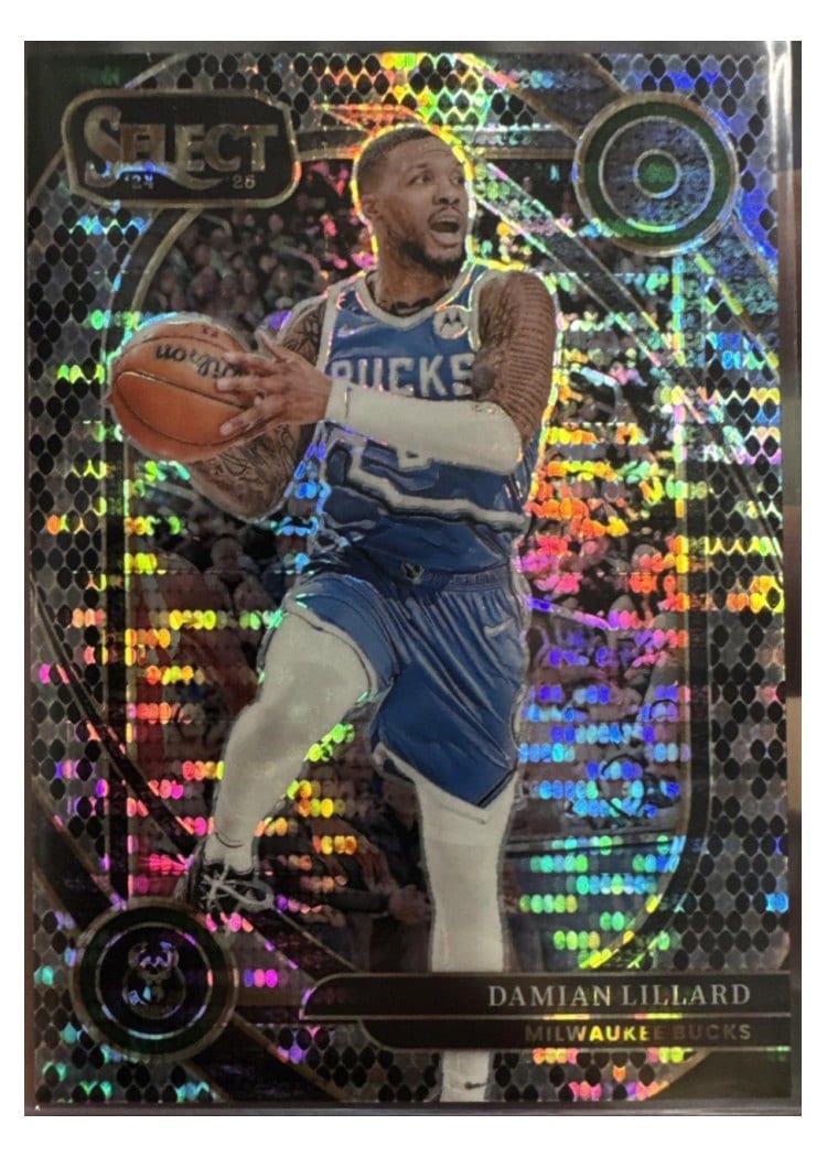 2024 Panini Select Damian Lillard #227 card