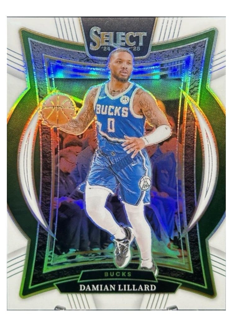 2024 Panini Select Damian Lillard #55 card