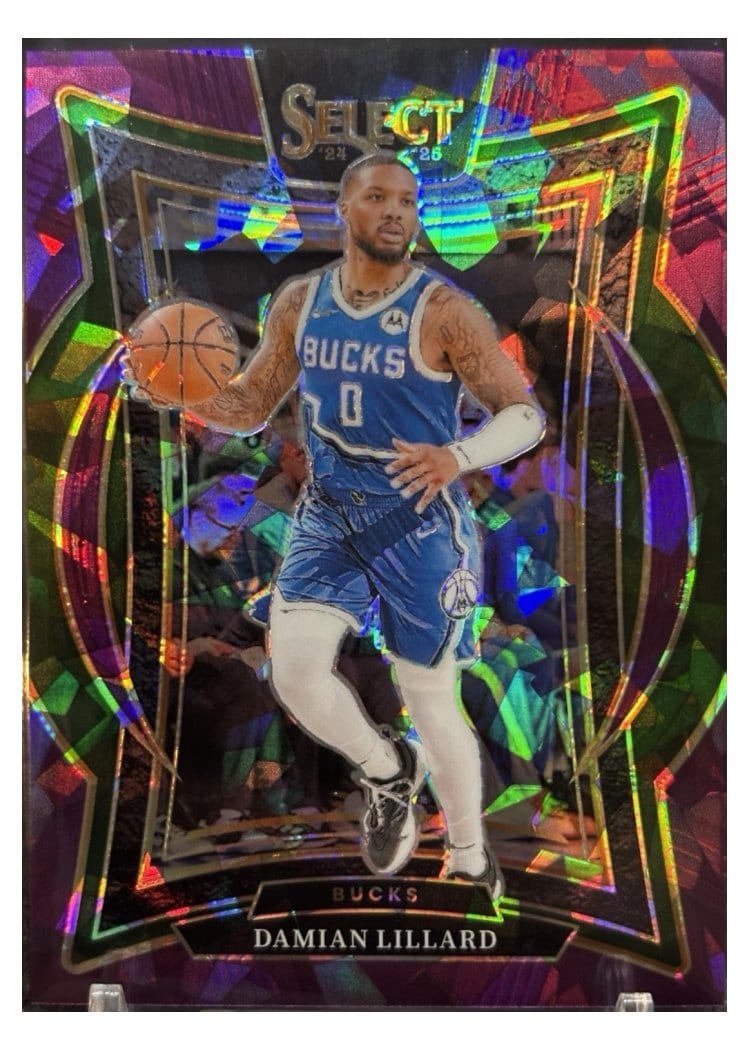 2024 Panini Select Damian Lillard #55 card
