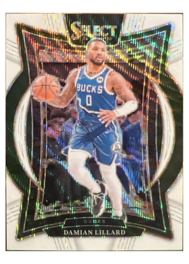 2024 Panini Select Damian Lillard #55 card