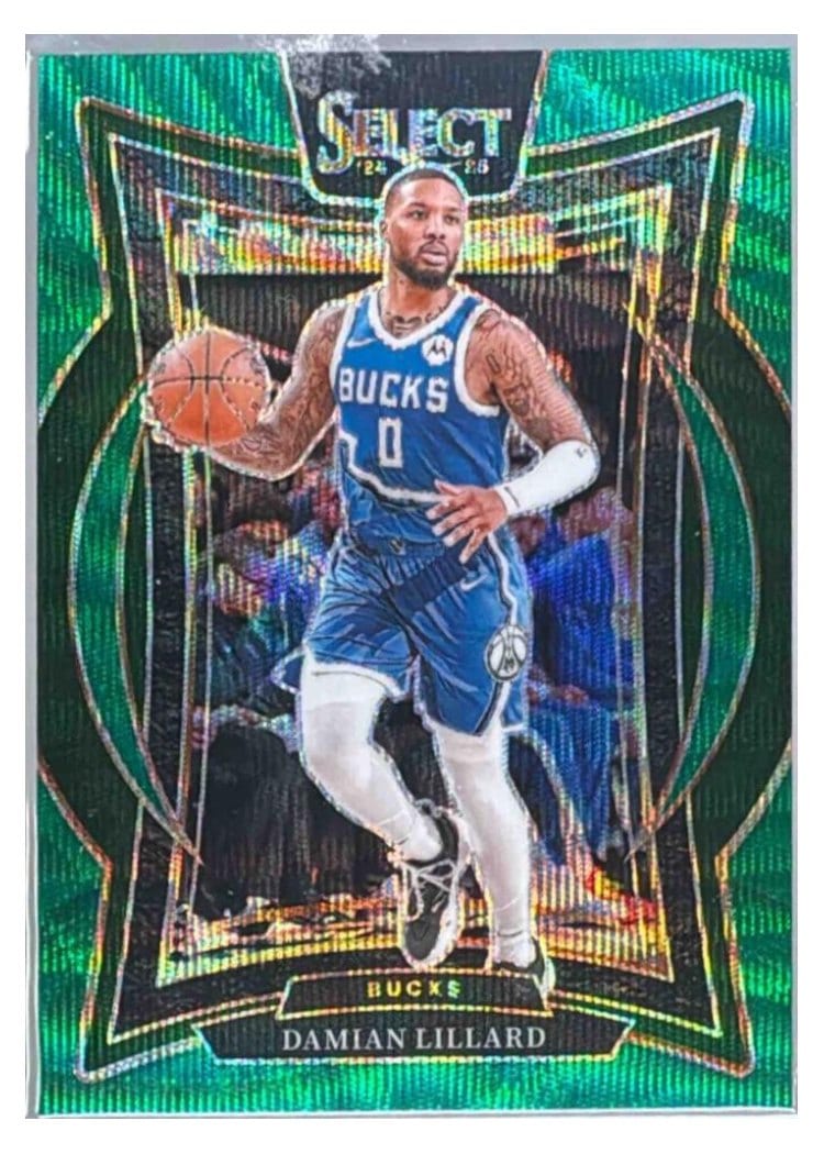 2024 Panini Select Damian Lillard #55 card