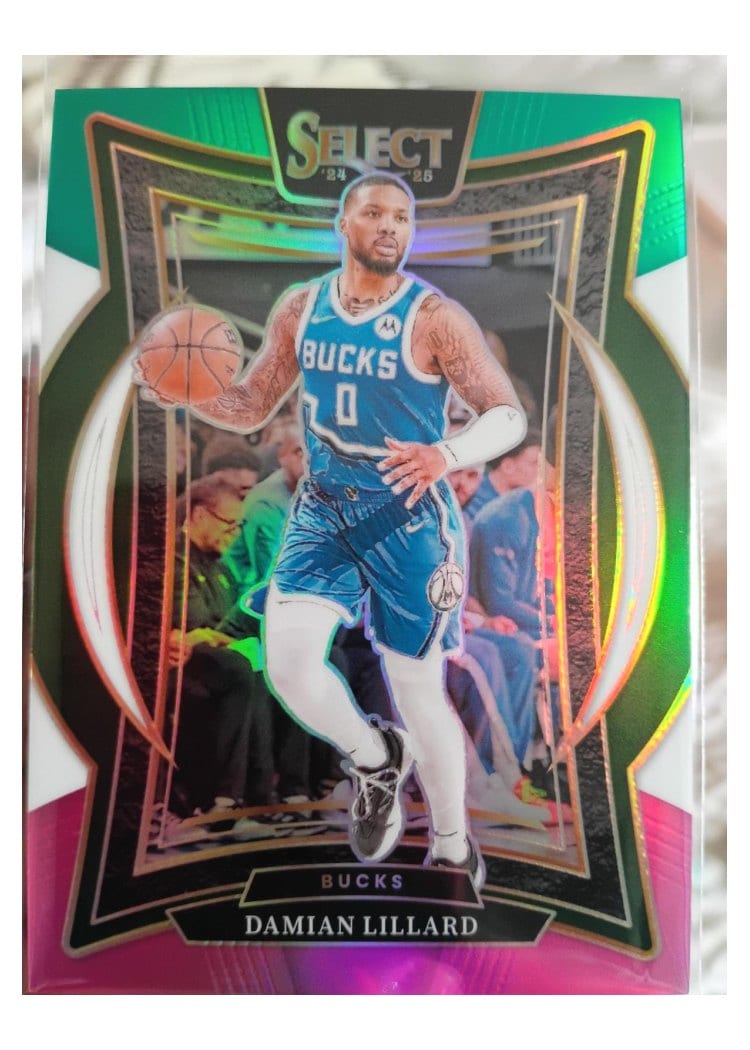 2024 Panini Select Damian Lillard #55 card