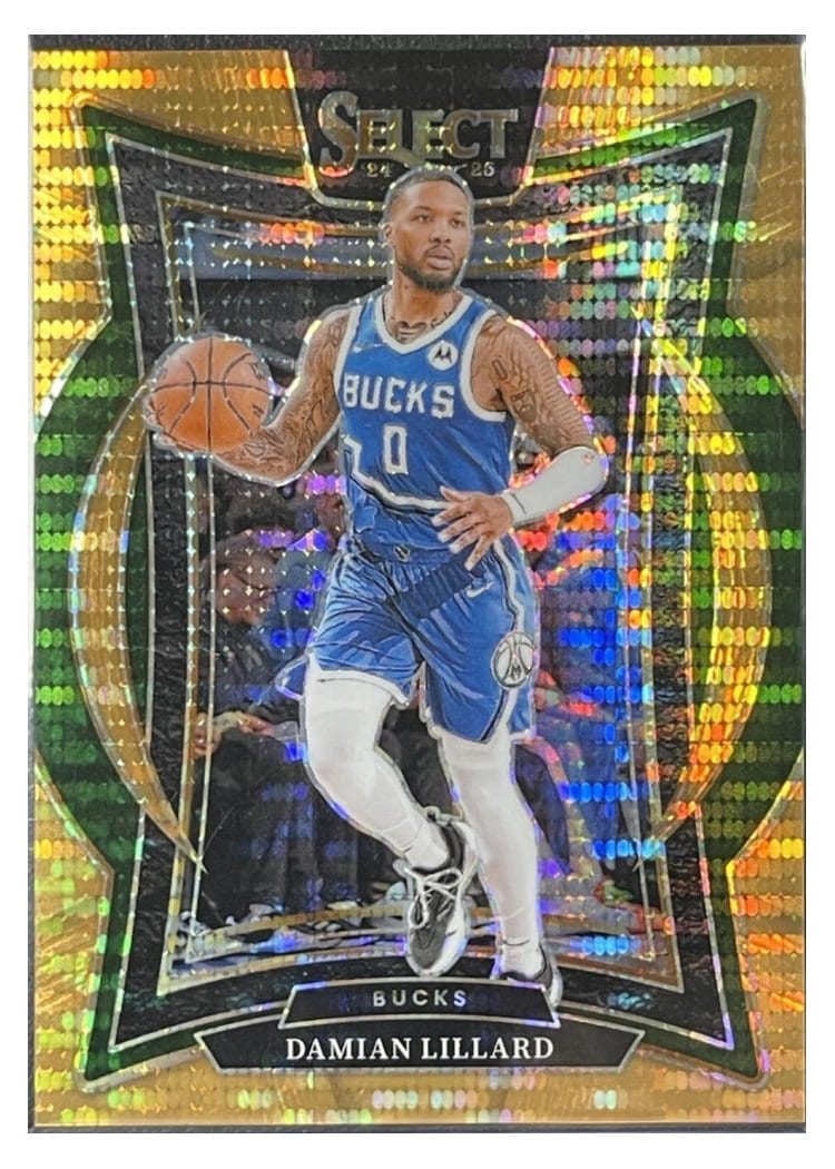 2024 Panini Select Damian Lillard #55 card