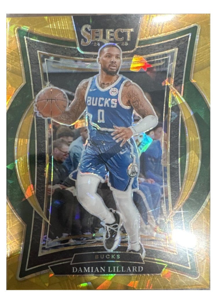 2024 Panini Select Damian Lillard #55 card