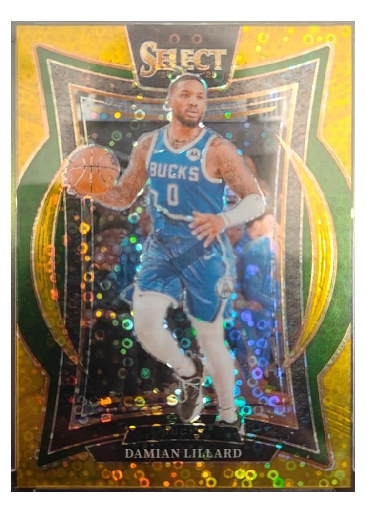 2024 Panini Select Damian Lillard #55 card