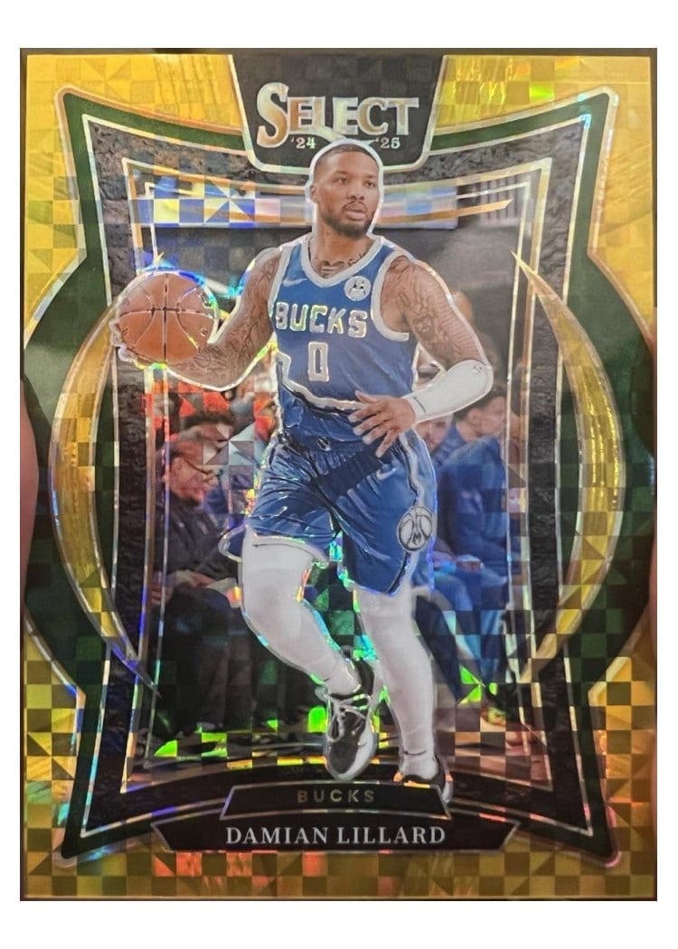 2024 Panini Select Damian Lillard #55 card
