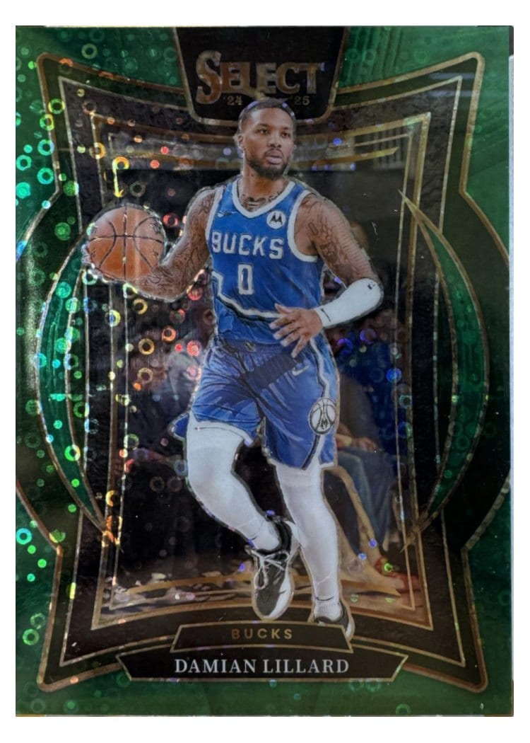 2024 Panini Select Damian Lillard #55 card